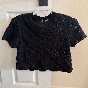 Abercrombie & Fitch Crochet Top